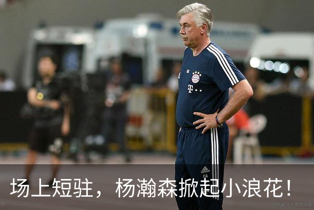 场上短驻，杨瀚森掀起小浪花！